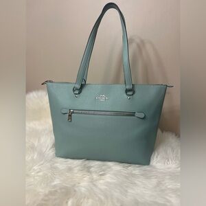 COACH 79608 Seafoam Green Tote Bag
Size: 16"L x 12"L x 11" Height X 5.5"